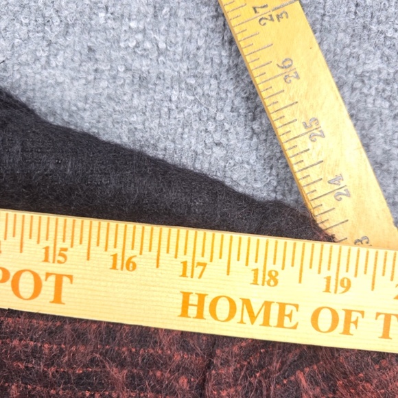 Emil Rutenberg Collection VTG Mohair Blend Ombre Striped Cropped Jacket Womens L - Picture 9 of 9